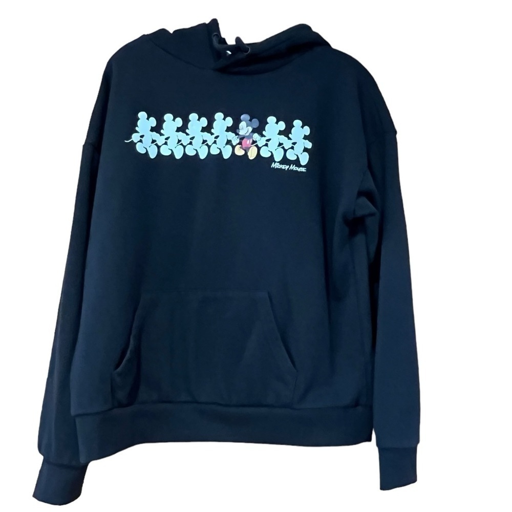 Walt Disney World Primark Mickey Mouse Women’s Black Crew Neck Hoodie